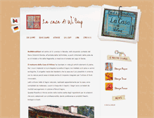 Tablet Screenshot of lacasadiwilma.it